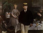 Edouard Manet Luncheon in the Studio (mk09) USA oil painting reproduction